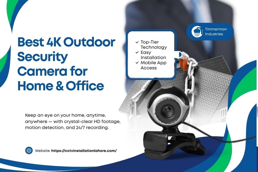 Best 4K Outdoor Security Camera for Home & Office