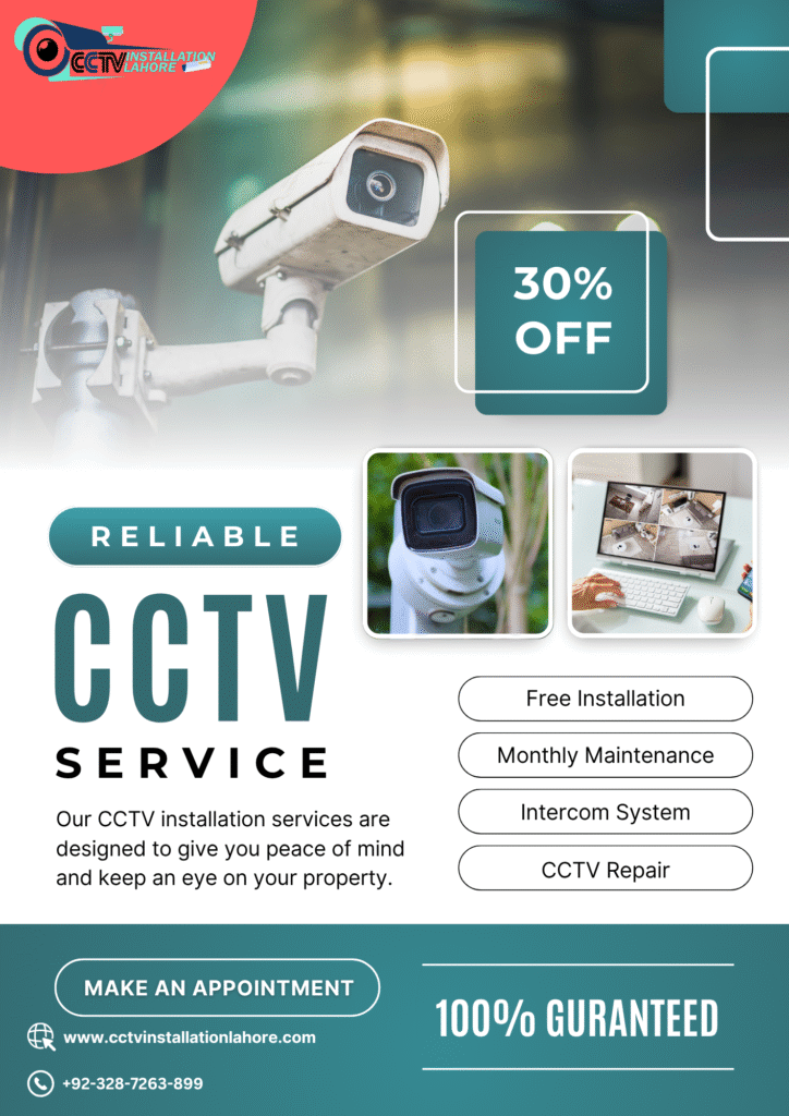 Professional CCTV Camera Installation in Johar Town