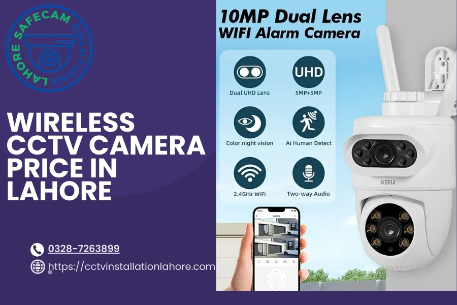 Professional Wireless CCTV Camera Price in Lahore Pakistan