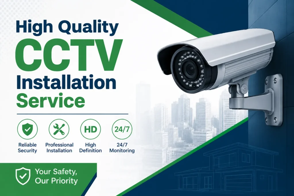 High-Quality CCTV Installation in Lahore