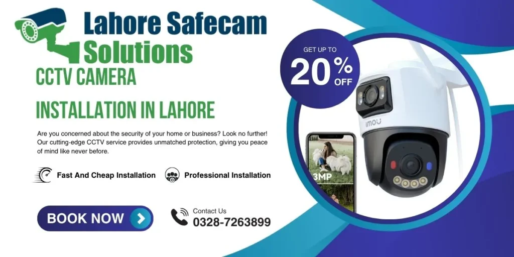 Expert CCTV Camera Installation in Lahore