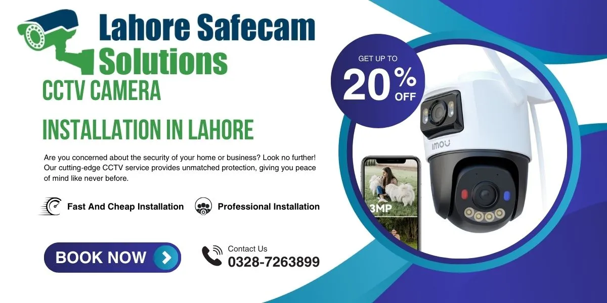 Expert CCTV Camera Installation in Lahore