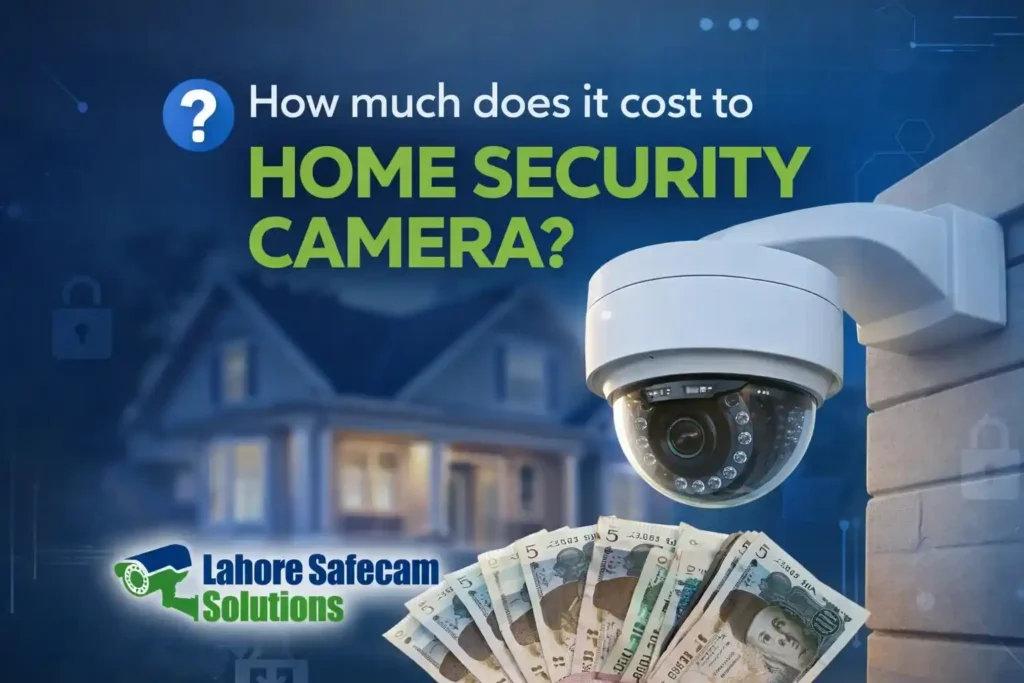 How much does it cost to install a home security camera?