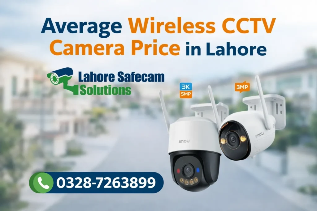 Wireless CCTV Camera Price in Lahore – Cost Guide
