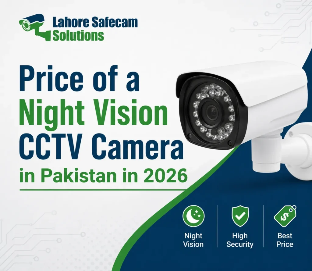 Price of a Night Vision CCTV Camera in Pakistan in 2026