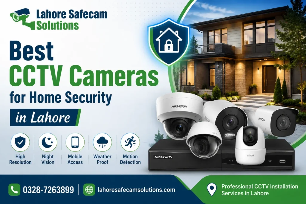 Best CCTV Cameras for Home Security in Lahore