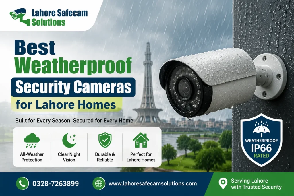 Best Weatherproof Security Cameras for Lahore Homes