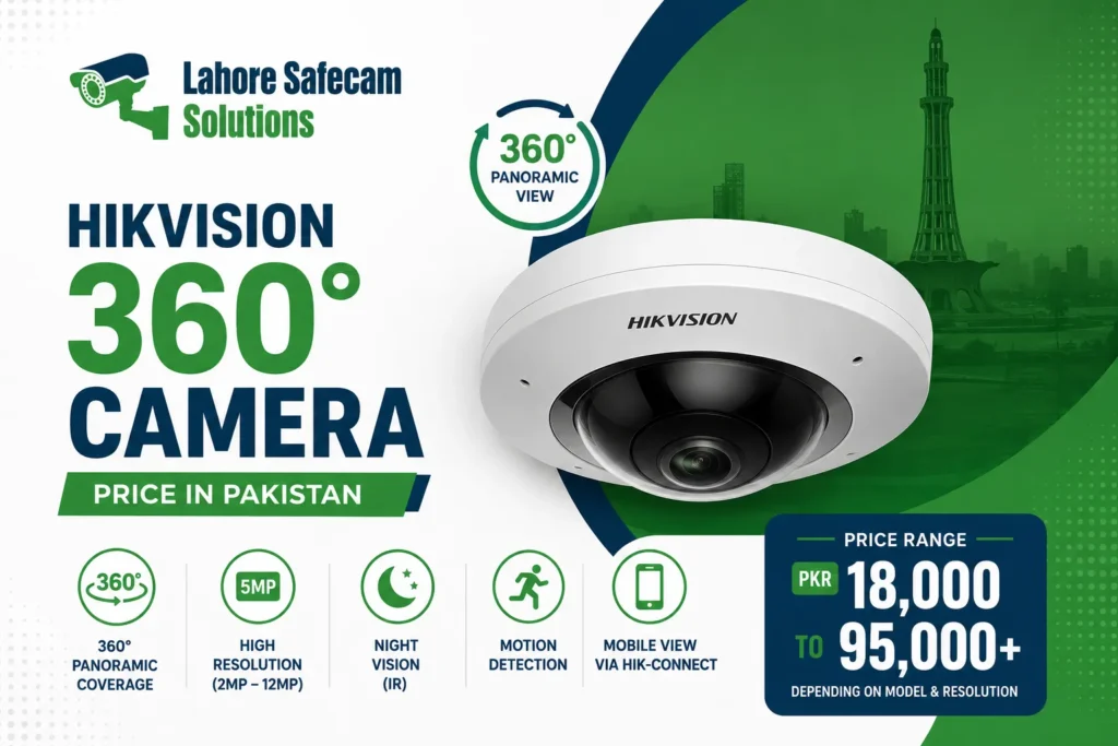 Hikvision 360 Degree Camera Price in Pakistan