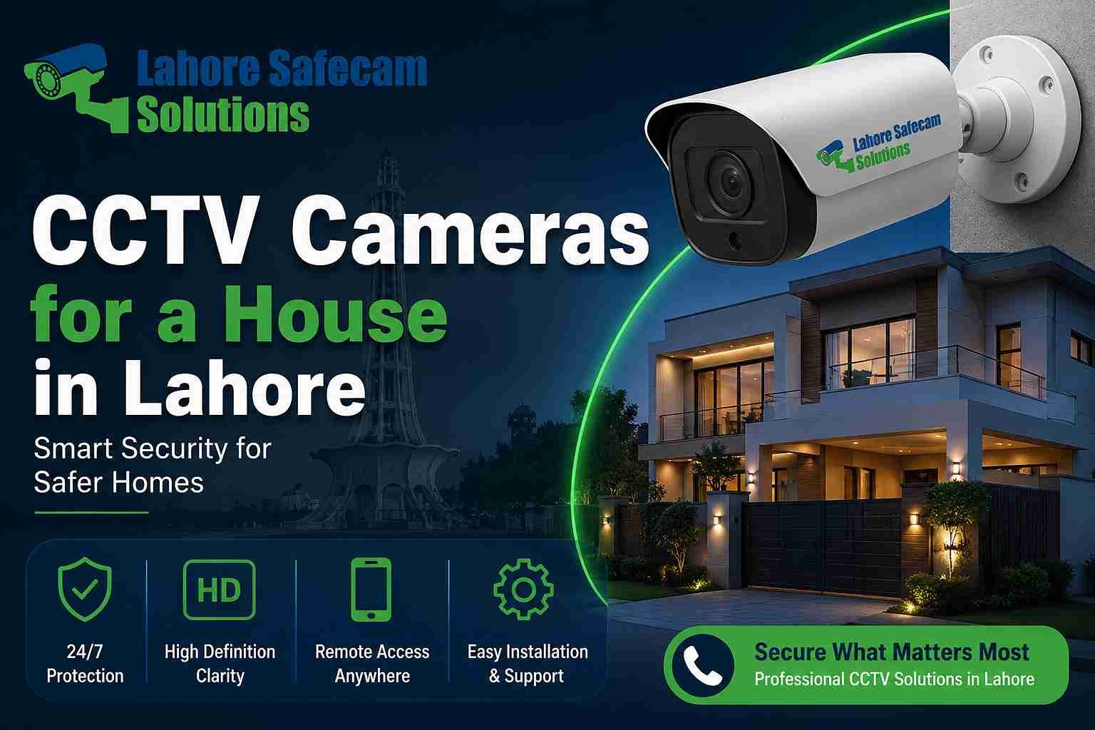 How Many CCTV Cameras for a House in Lahore Do You Need?