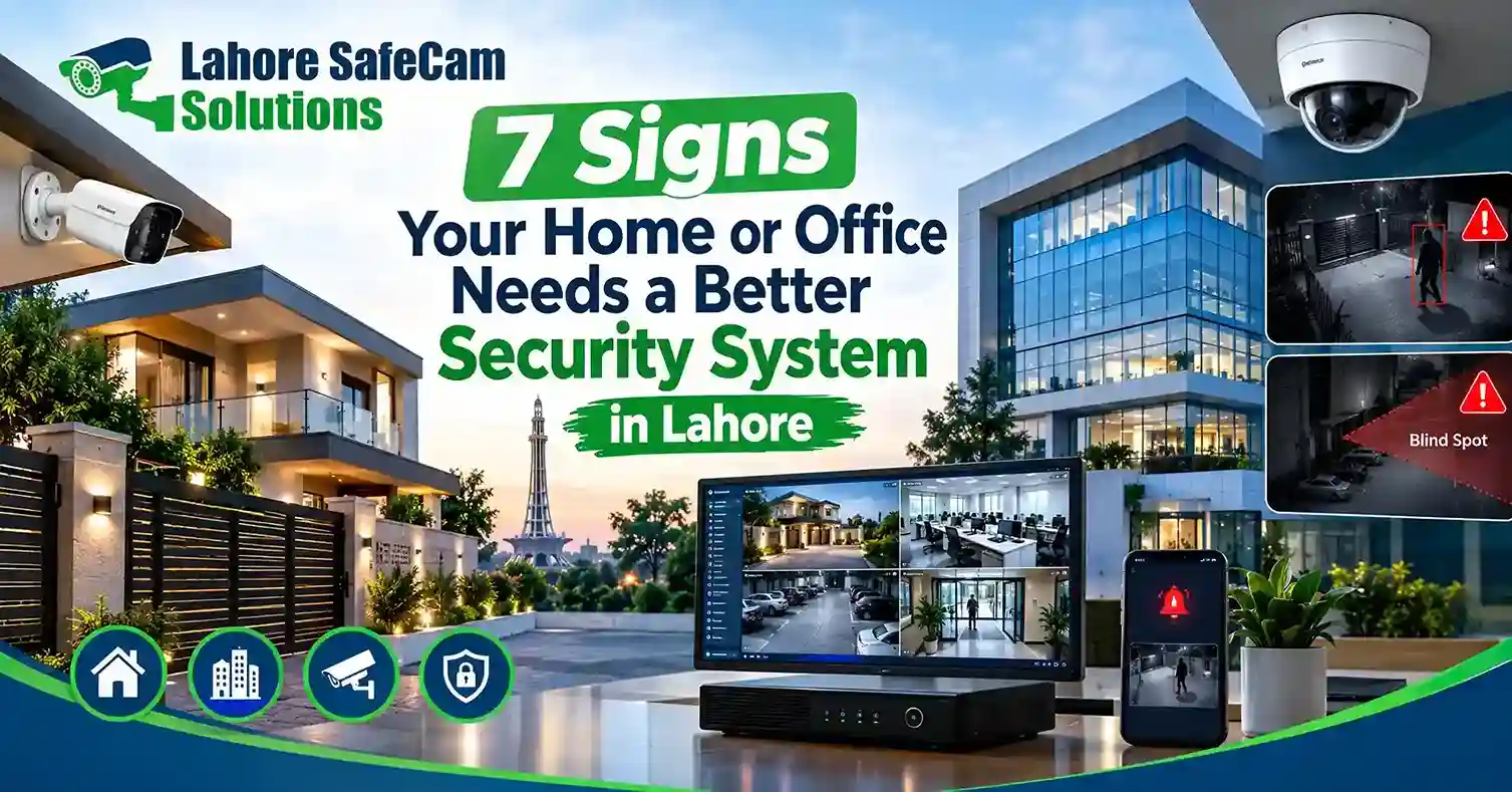 7 Signs You Need a Better Security System in Lahore