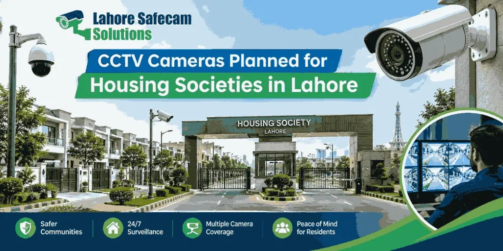 CCTV for Housing Societies in Lahore: Security Guide 2026