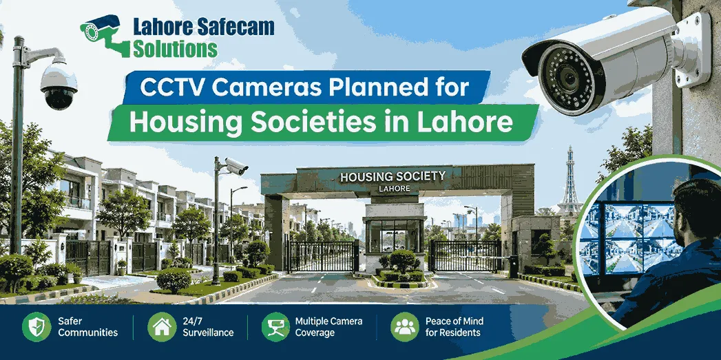 CCTV for Housing Societies in Lahore: Security Guide 2026