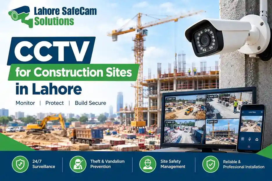 CCTV for Construction Sites in Lahore: Setup Guide 2026