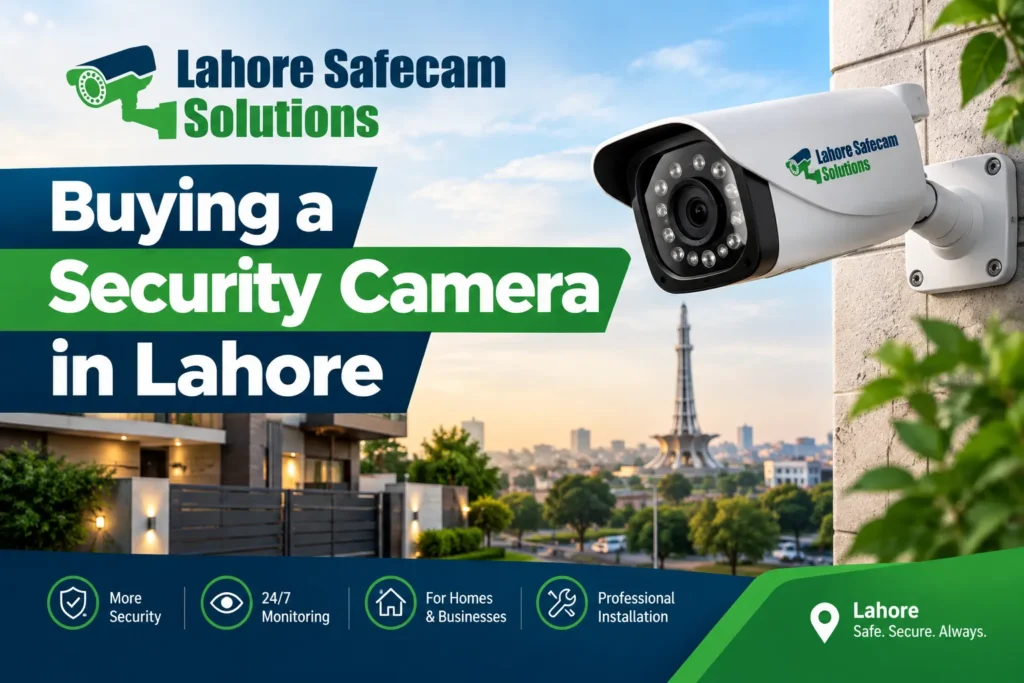Factors to Consider When Buying a Security Camera in Lahore
