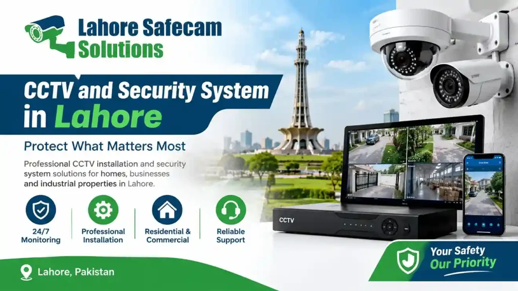 Choosing the Right CCTV and Security System in Lahore