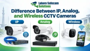 Difference Between IP, Analog, and Wireless CCTV Cameras